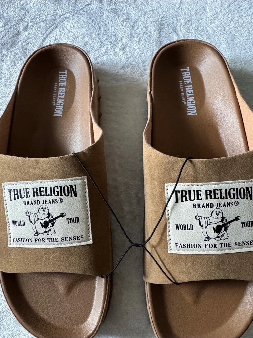 True Religion slip slides